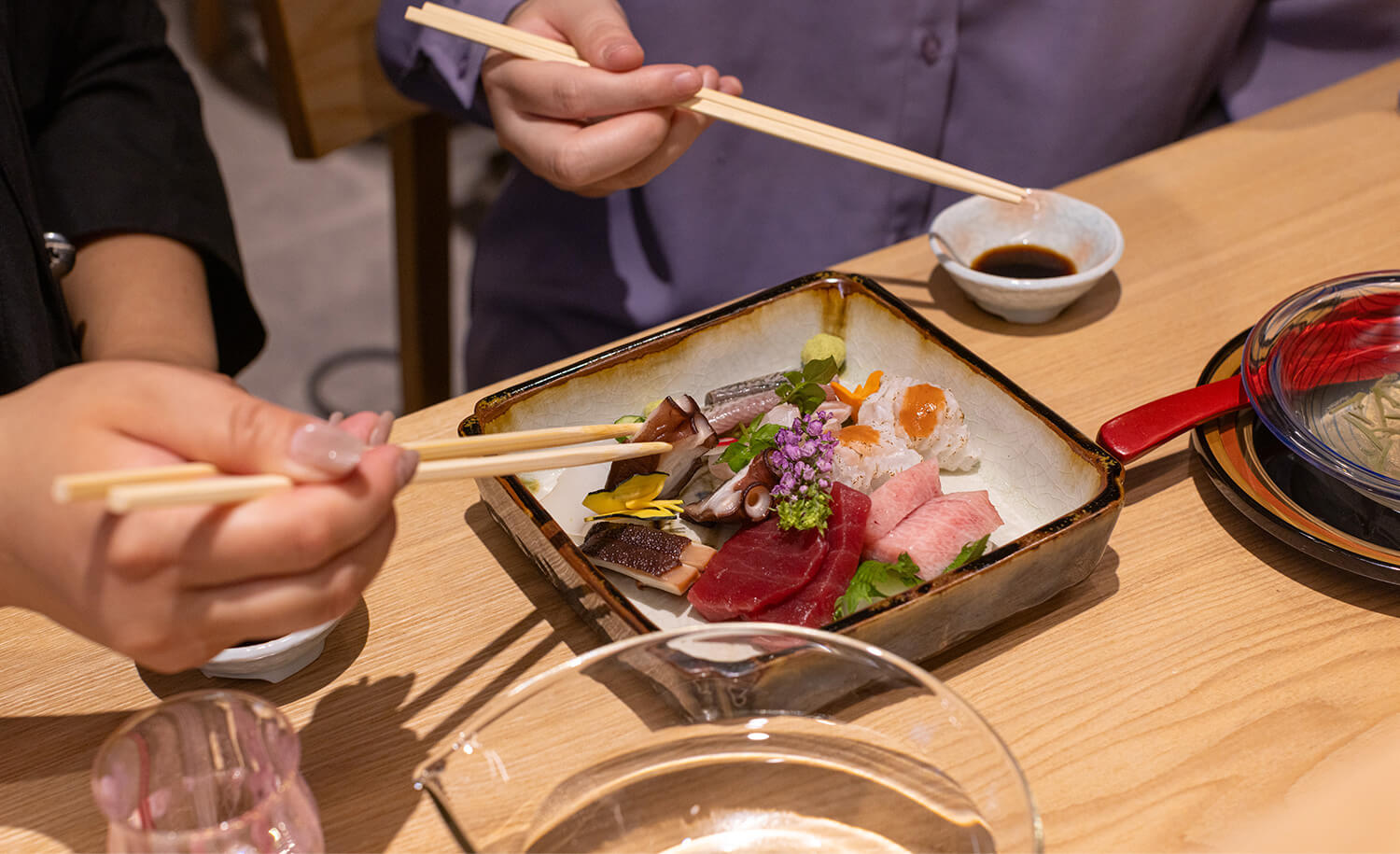 食事手元