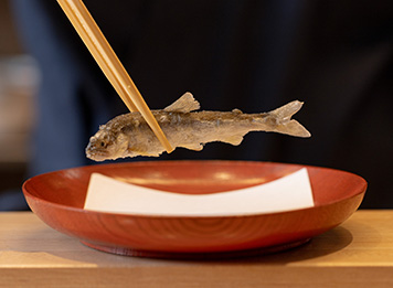 天ぷら提供