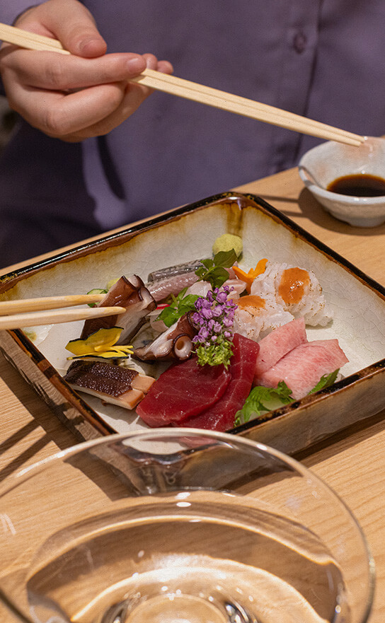 食事手元